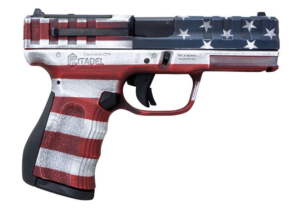 Handguns Howa   Legacy Sports 4" 9mm CIT CITCP9USA      CENTURION 9MM  4 OR 14R  RWBFLG • Model: 4"